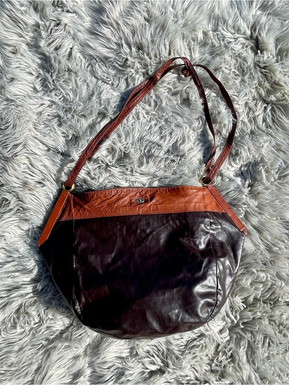 Vintage Bottega Veneta Intrecciato Leather Hobo Bag - Dual Aesthetic
1980s - Picture 9 of 17